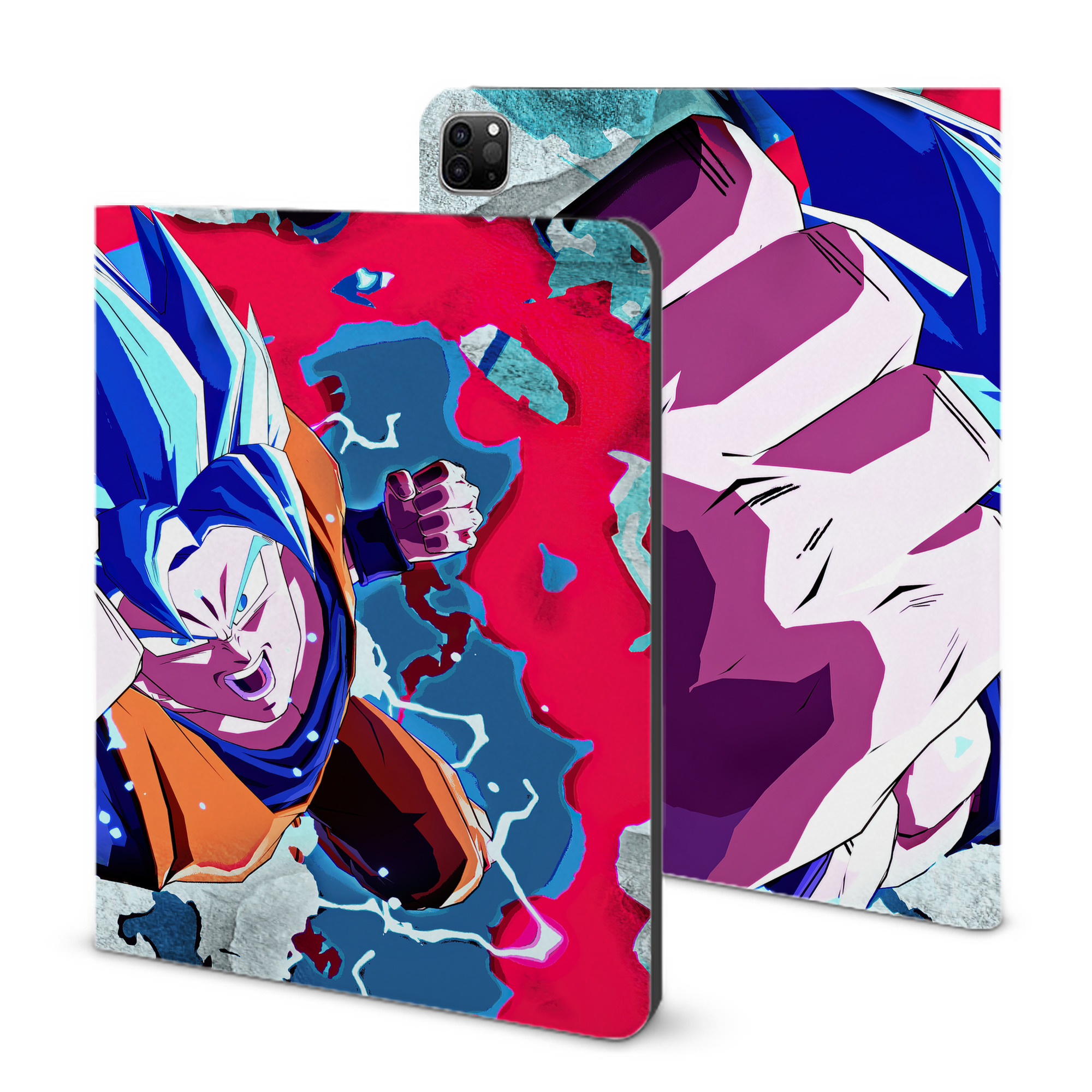 （画像用） ドラゴンボール DRAGON BALL IPad ケース ブック型 PUレザー TPU 耐衝撃 軽量 薄型 ペン収納なし 全面保護 IPad 各モデル対応